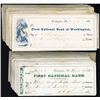 Image 1 : First National Bank of Washington Issued Checks (160+).