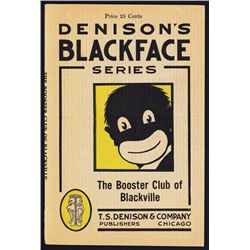 ÒBooster Club of BlackvilleÓ Blackface Series Play Booklet.