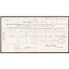 Image 1 : U.S. Mint at Carson City 1889 Silver Bullion Deposit Memo.