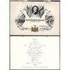 Image 1 : NY State Bankers' Association 1902 Dinner Program at the Waldorf Astoria.