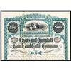 Image 1 : Lyons and Campbell Ranch and Cattle Co. Specimen Bond.