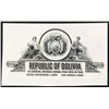 Image 1 : Bolivian Bond Vignette and Heading Proof.