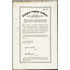 Image 1 : Shanghai-Nanking Railway, 1904 Net Profit Sub-Certificate.