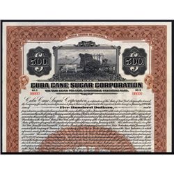 Cuba Cane Sugar Corp. Specimen Bond.