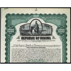 Republic of Panama Specimen Bond.