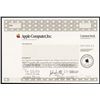 Image 1 : Apple Computer, Inc. Specimen Stock.