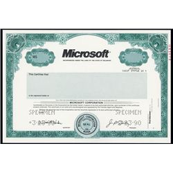 Microsoft Specimen Stock.