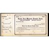 Image 1 : Santa Ana Masonic Temple Association Unissued Stock Book of 109 Pieces.