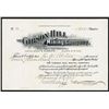 Image 1 : Gibson Hill Mining Co. 1907 Issued Stock Certificate.