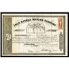 Image 1 : Isle Royale Mining Company, 1864 Issued Michigan Stock Certificate.