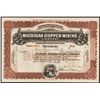 Image 1 : Michigan Copper Mining Co. Issued Stock.
