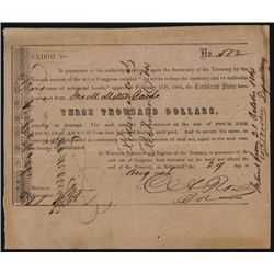 Confederate States of America Issued Bond.