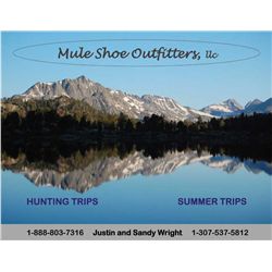 3 DAY WYOMING ANTELOPE HUNT FOR 1 HUNTER AND SHOULDER MOUNT TAXIDERMY