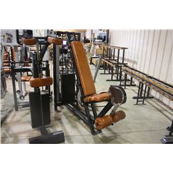 BLACK SEATED LEG CURL