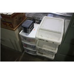 STORAGE BINS & CONTENTS