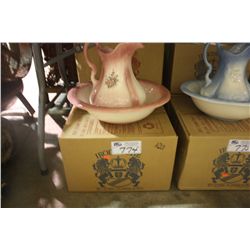 IRONSTONE HAND WASH BOWLS & JUGS