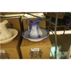 IRONSTONE HAND WASH BOWLS & JUGS