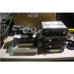 CAR STEREO'S, AMP & SPEAKERS