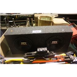 MTX SUBWOOFER IN BOX