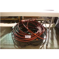 LOT OF ELECTRICAL CORD & HOSE