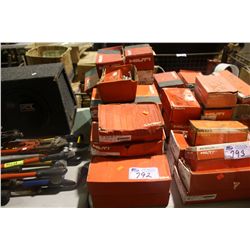 LOT OF HILTI HARDWARE