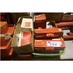 LOT OF HILTI HARDWARE