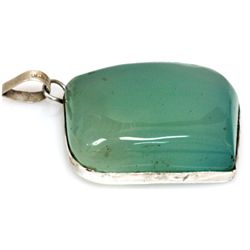 Natural 145.92 ctw Semi Precious .925 Sterling Pendant