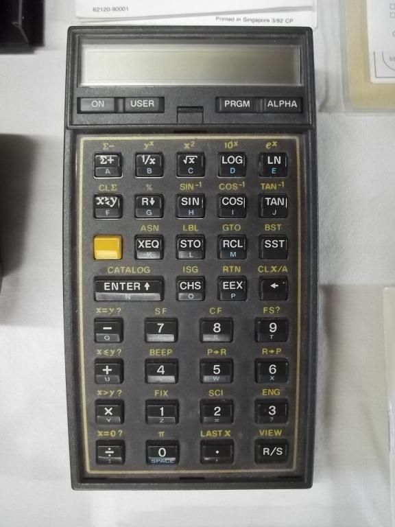 HP41CV Calculator Complete & TI35II Calculator