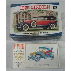 2 1960's Automobile Models - Pyro & MPC