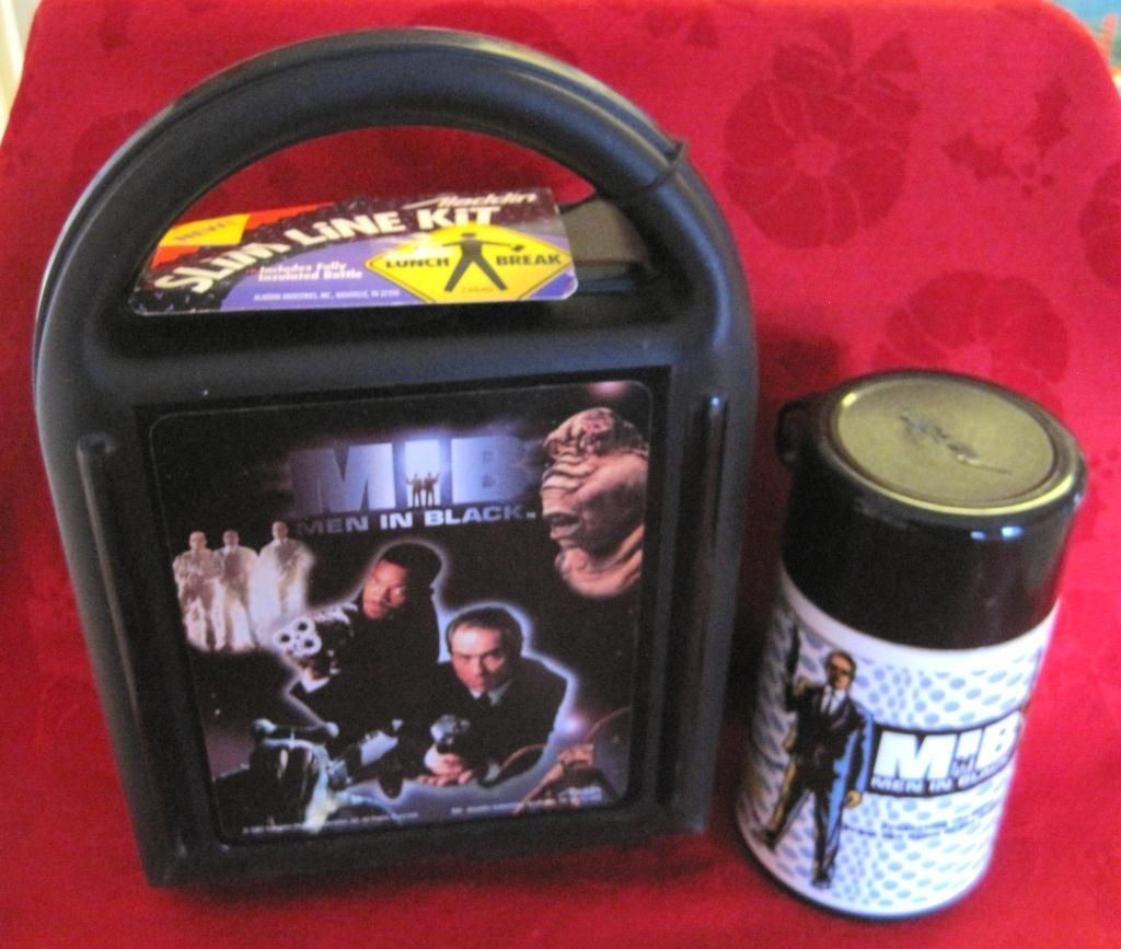 New 1997 Men in Black Lunch Box + Thermos