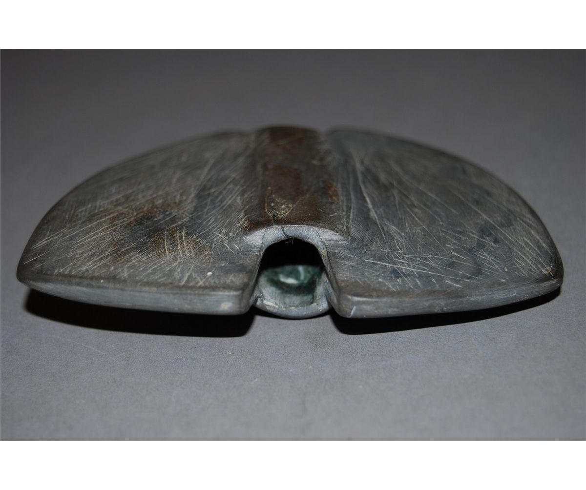 Archaic Banner stone. Native American Indian. Ha etc.