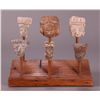 Image 1 : Pre-Columbian human effigy figures.  6 figures glu etc.