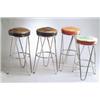 Image 1 : GEBR. THONET GMBH Frankenberg Émile Guillot / 4 Barhocker B 114