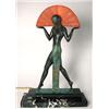 Image 1 : GUERBE / Art-Déco Tischleuchte