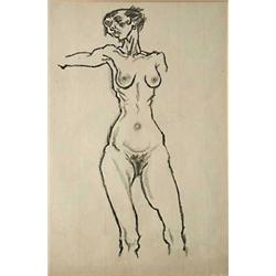 GEORGE GROSZ (1891-1959) / Weiblicher Akt
