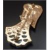 Image 2 : ANGEL BROOCH BLUE SKIRT HOLDING CANDLE
