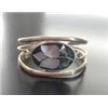 Image 1 : VINTAGE ALPACA SILVER ABALONE MOTHER OF PEARL CUFF BRACELET