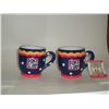 Image 1 : PAIR OF VINTAGE MARY ENGLEBREIT CUPS  STILL WITH TAGS