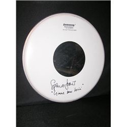 Spencer Davis Signed Drum Head