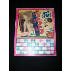 Vintage Hot Spots Punch Game