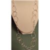 Image 1 : Attractive Macys Sterling Silver Textured Necklace MWF1