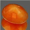 Image 3 : 1.00 Ct. Splendid Oval Natural Orange Color OpalUnheate