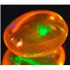 Image 2 : 1.05 Ct. Marvelous Oval Cab Natural Gem Multi Color Opa