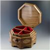 Image 4 : Handcarved Walnut Jewelry Box