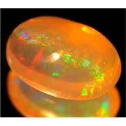 1.57 Ct. Lovely Oval Cabochon Natural Multi Color Opal
