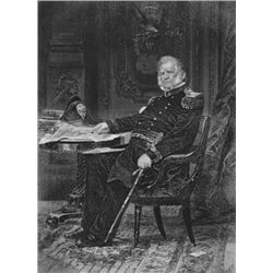 Winfield Scott MATTED PRINT from a collection of rare p