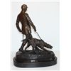 Image 3 : Splendid Bronze Sculpture Fox Hunt
