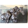 Image 2 : Enchanting Bronze Sculpture Lady on Horseback