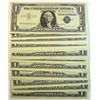 Image 1 : ( 25 ) $1.00 SILVER CERTIFICATES VF OR BETTER