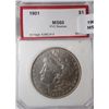 Image 1 : 1901 MORGAN DOLLAR PCI MS-60